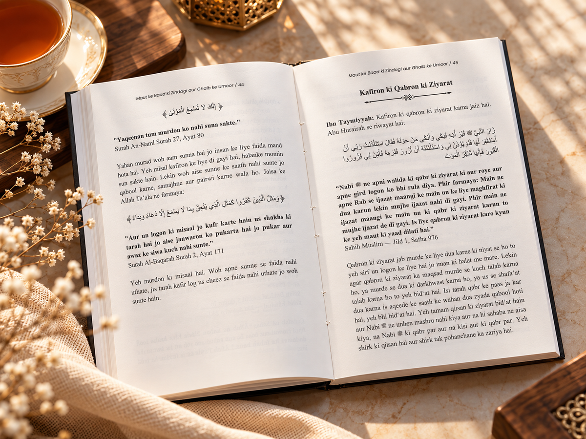 Maut Ke Baad Ki Zindagi Aur Ghaib Ke Umoor – Roman Script